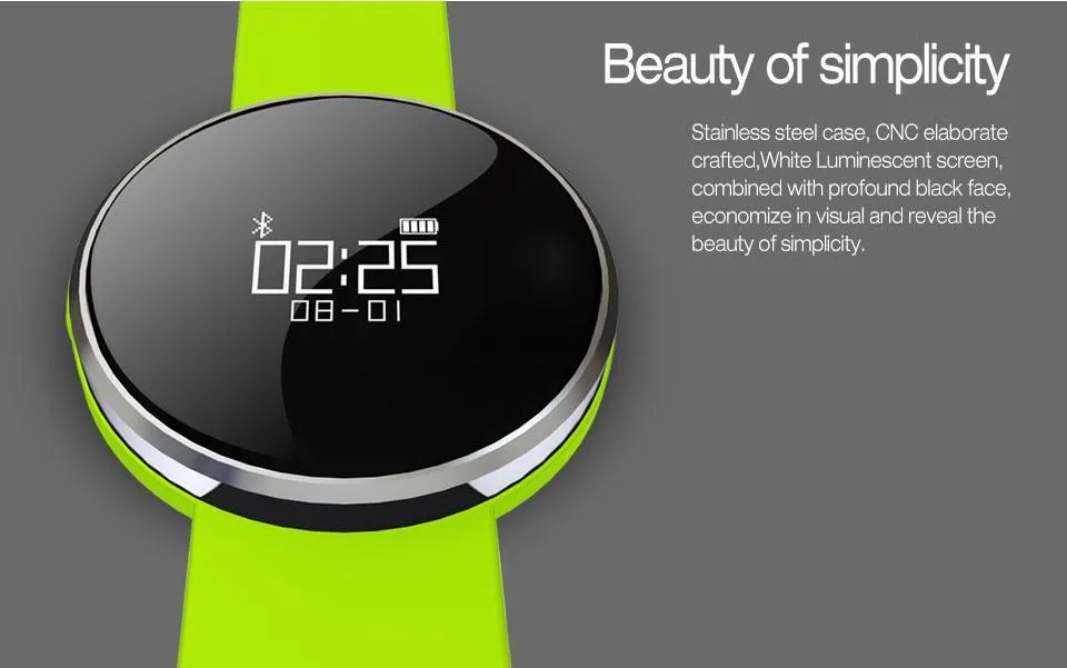New Smart Watch Bracelet Waterproof Blood Pressure Heart Rate Monitor Fitness Tracker for Android iOS