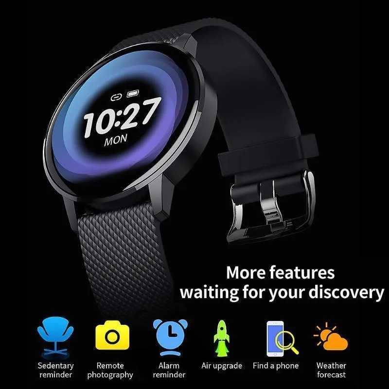 New Waterproof Heart Rate Fitness Tracker Digital Wrist Smartwatch For iPhone Samsung Xiaomi