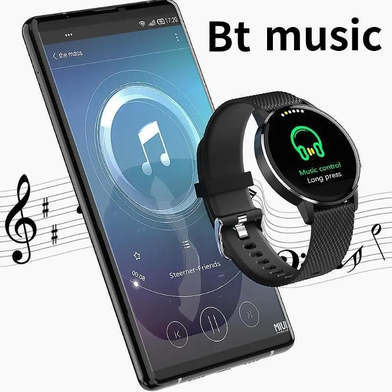 New Waterproof Heart Rate Fitness Tracker Digital Wrist Smartwatch For iPhone Samsung Xiaomi