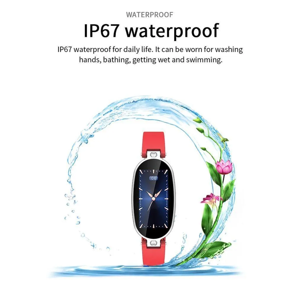 New Waterproof Heart Rate Monitor Sport Fitness Tracker Bluetooth Smartwatch For Android iPhones