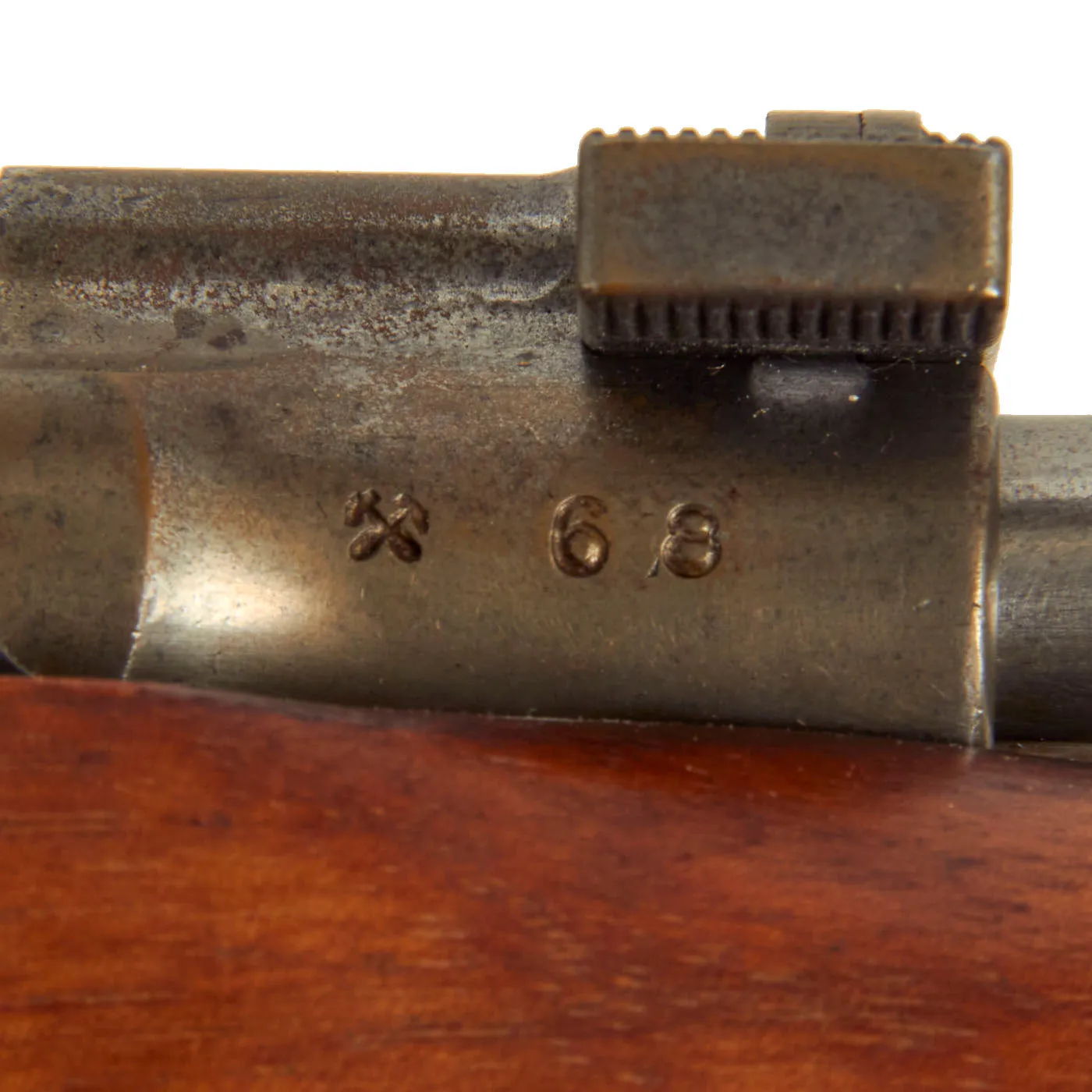 Original Antique German Model 1895 Chilean Contract Mauser Rifle by D.W.M. Berlin dated 1898 - serial K7439
