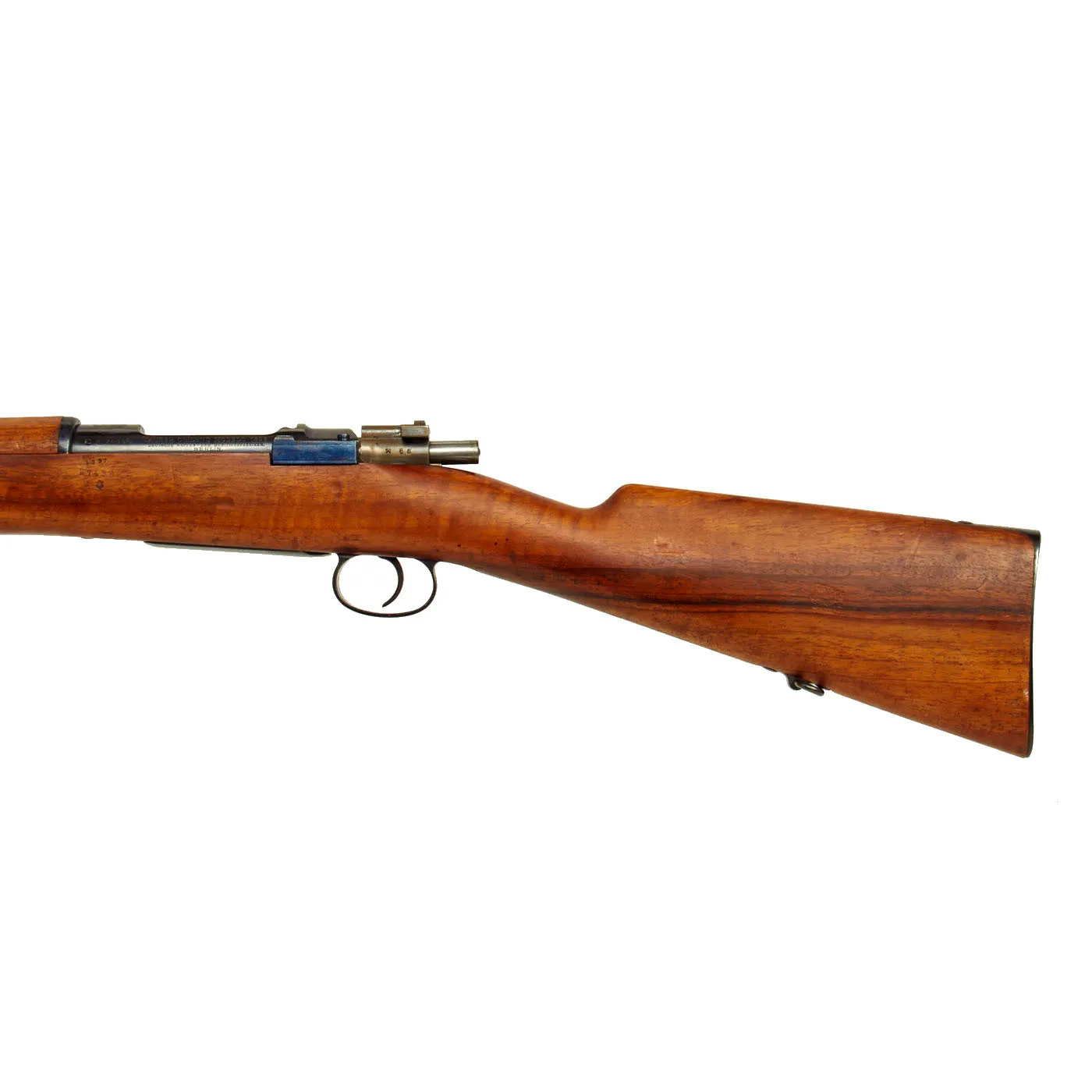 Original Antique German Model 1895 Chilean Contract Mauser Rifle by D.W.M. Berlin dated 1898 - serial K7439