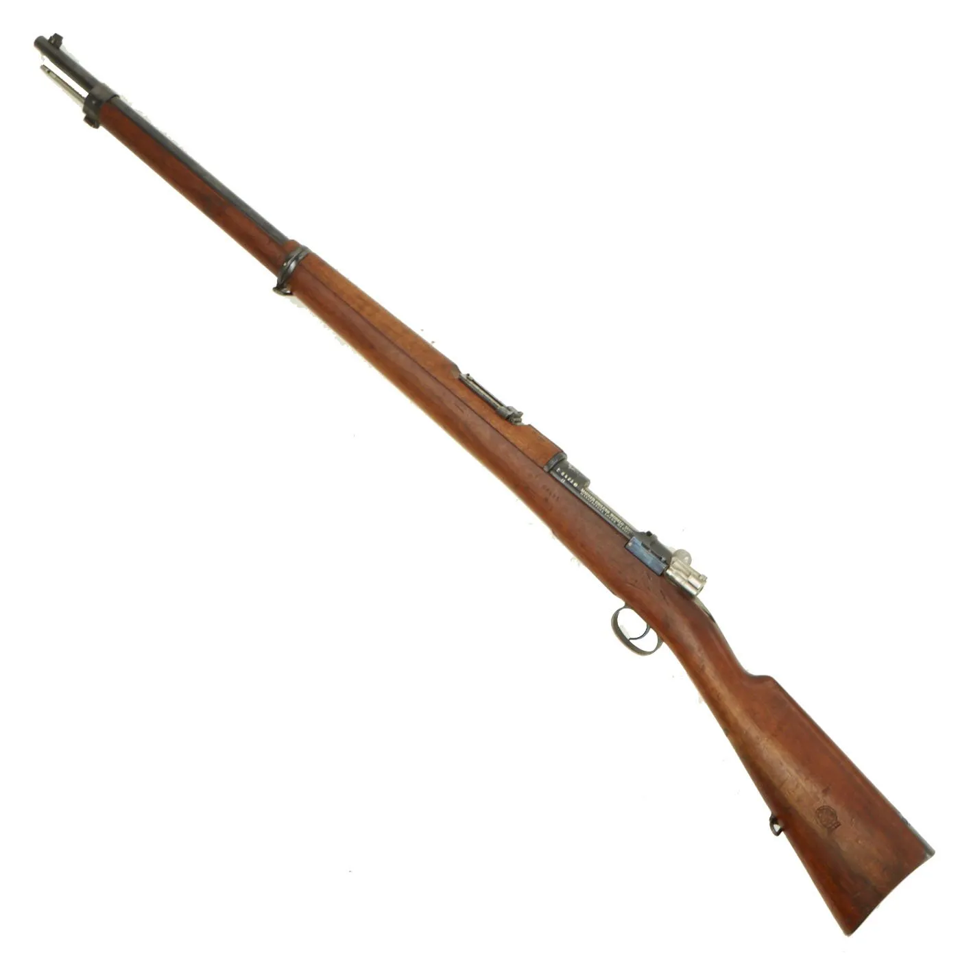 Original Excellent German Model 1895 Chilean Contract Mauser Rifle by Ludwig Loewe Berlin - serial D6421