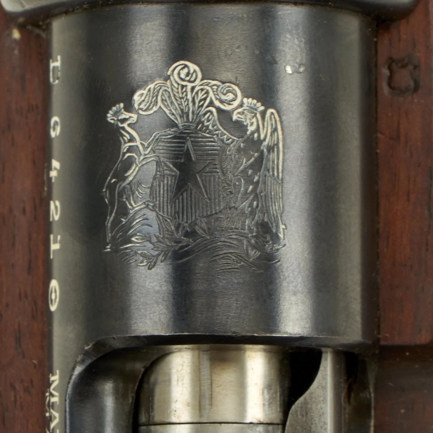Original Excellent German Model 1895 Chilean Contract Mauser Rifle by Ludwig Loewe Berlin - serial D6421