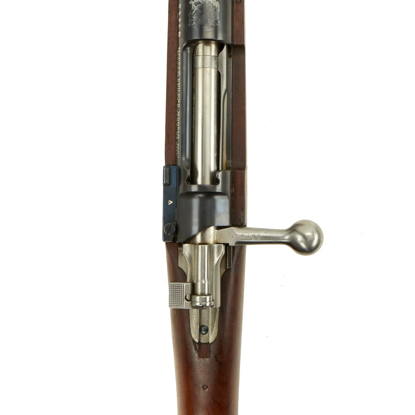Original Excellent German Model 1895 Chilean Contract Mauser Rifle by Ludwig Loewe Berlin - serial D6421