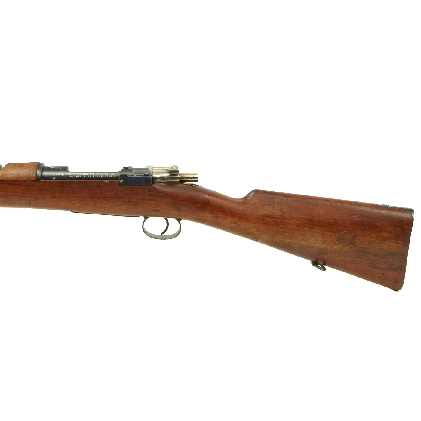 Original Excellent German Model 1895 Chilean Contract Mauser Rifle by Ludwig Loewe Berlin - serial D6421