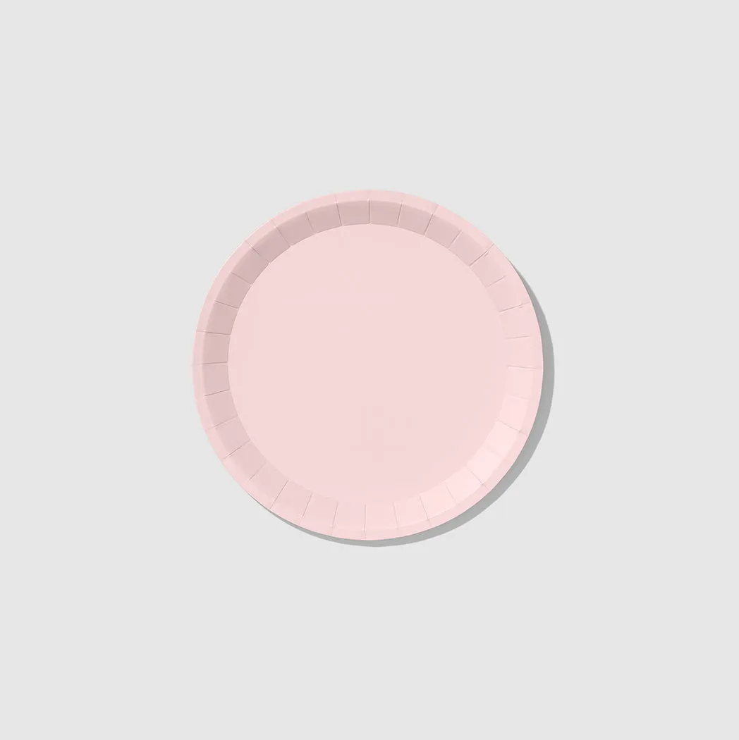 Pale Pink Classic Small Plates (10 per pack)