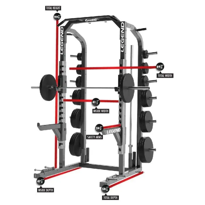 Pro Series Half Cage 3226-8 Legend