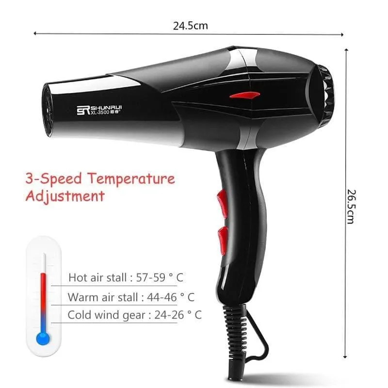Professional Strong Power Hair Dryer 3200W/1400W (100-240V)