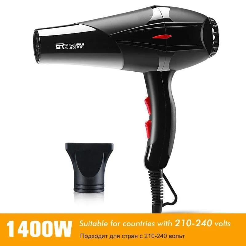 Professional Strong Power Hair Dryer 3200W/1400W (100-240V)