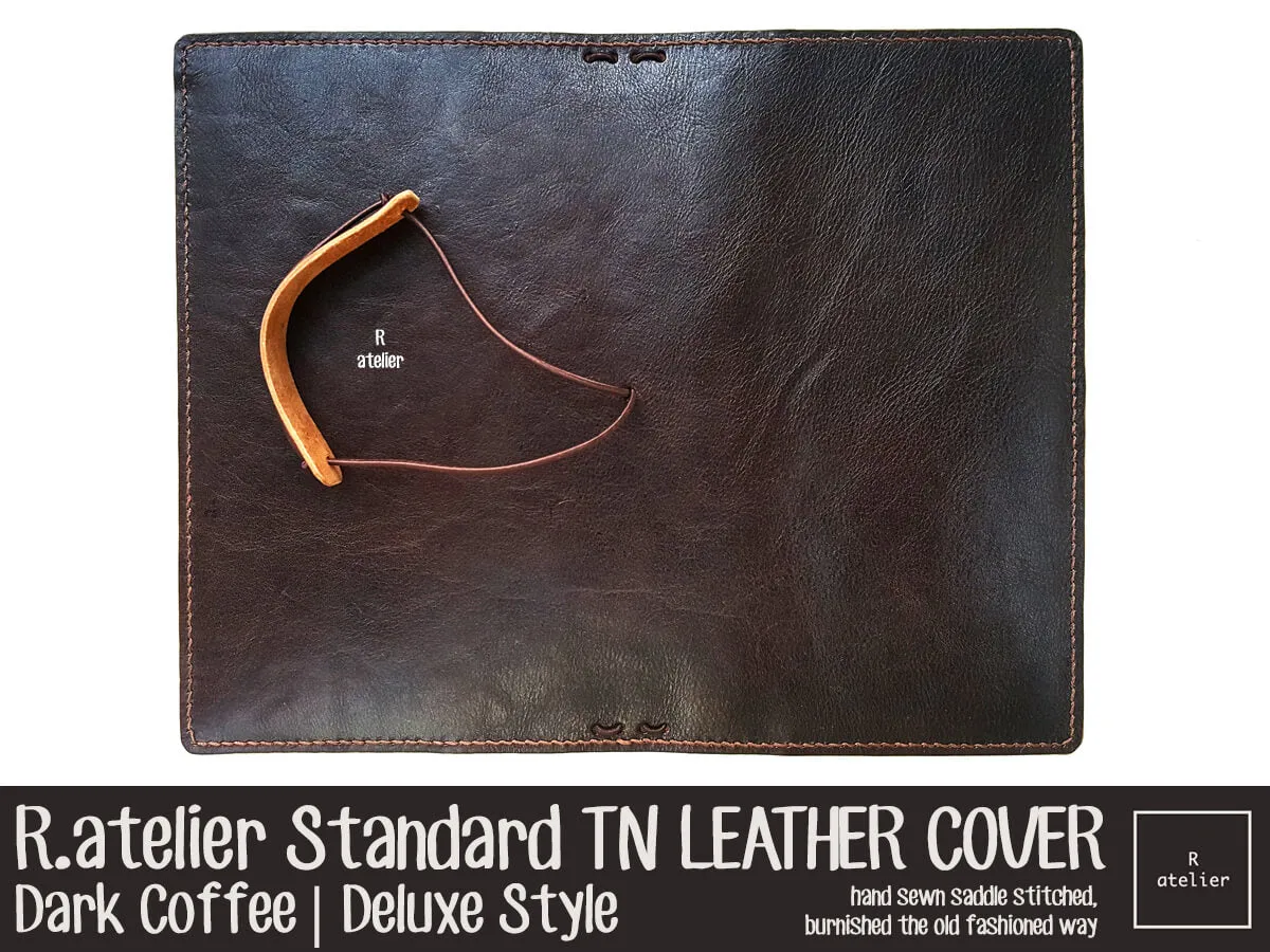 R.atelier Standard TN Leather Folio | Dark Coffee