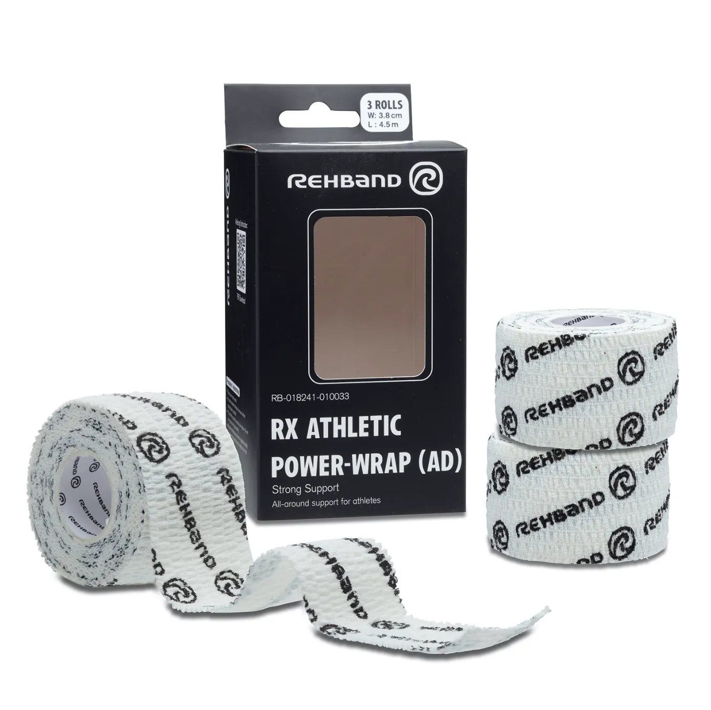 Rehband Tape 38mm (3 rolls)