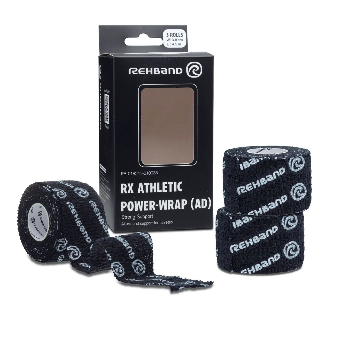 Rehband Tape 38mm (3 rolls)