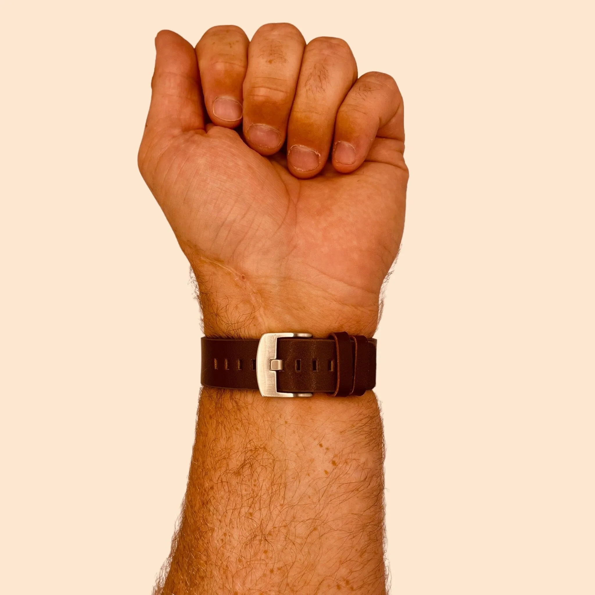 Replacement Leather Watch Band Compatible with the Fitbit Versa