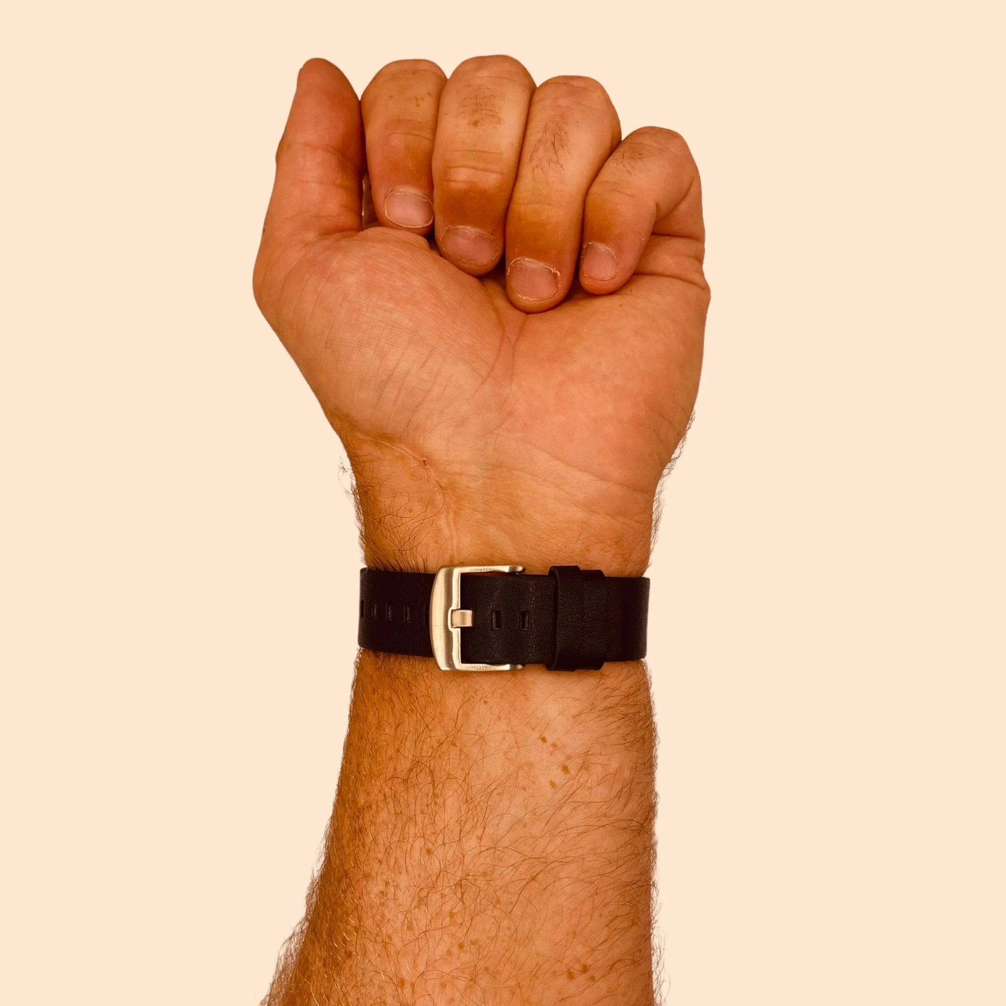 Replacement Leather Watch Band Compatible with the Fitbit Versa