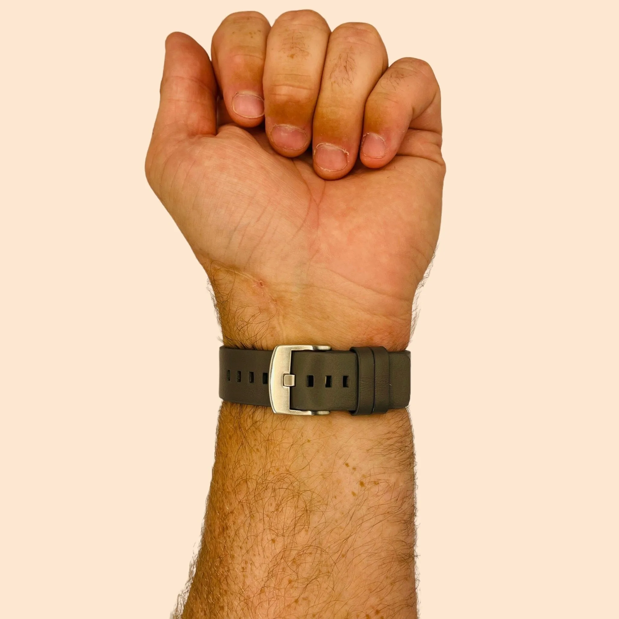 Replacement Leather Watch Band Compatible with the Fitbit Versa