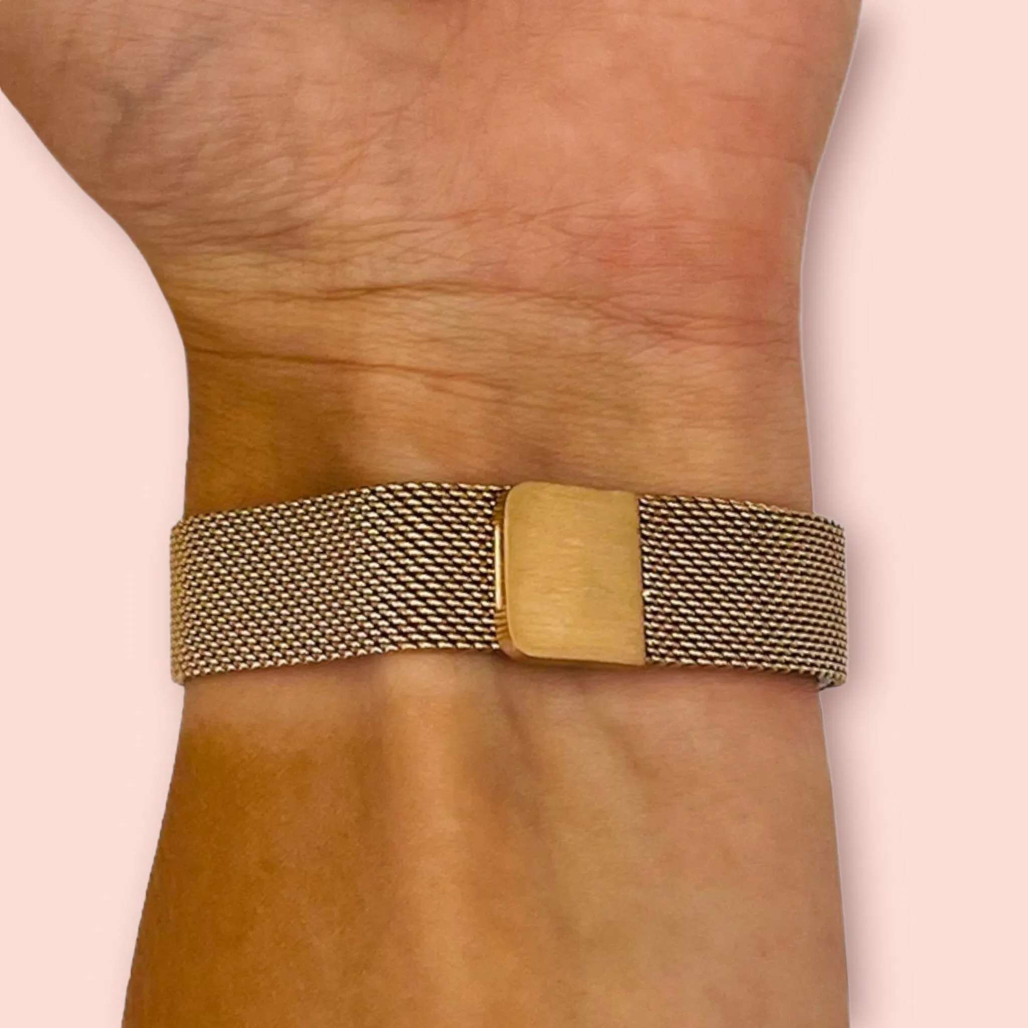 Replacement Milanese Magnetic Watch Bands compatible with the Fitbit Versa