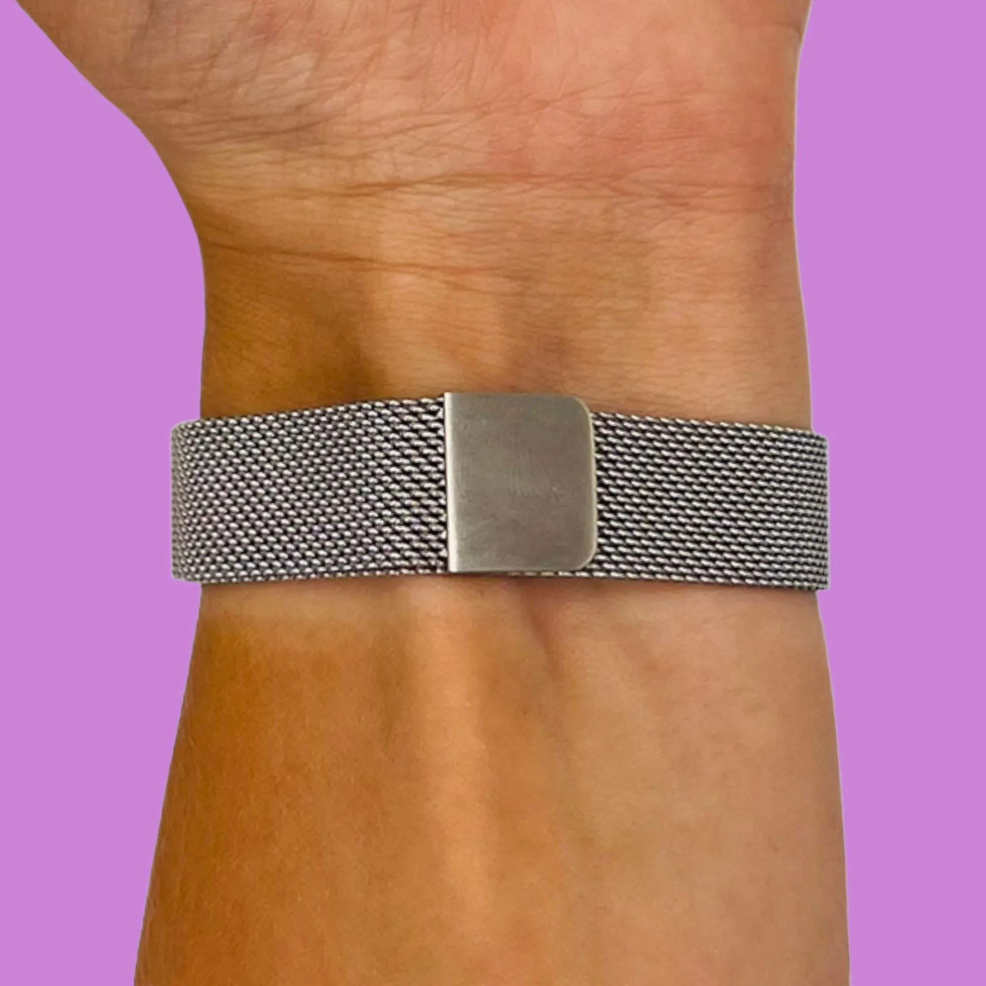 Replacement Milanese Magnetic Watch Bands compatible with the Fitbit Versa