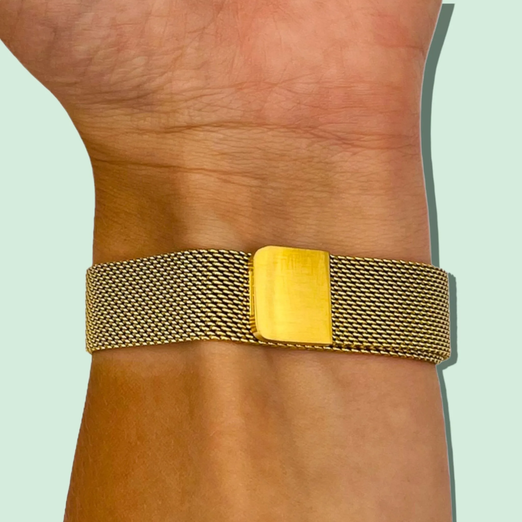Replacement Milanese Magnetic Watch Bands compatible with the Fitbit Versa