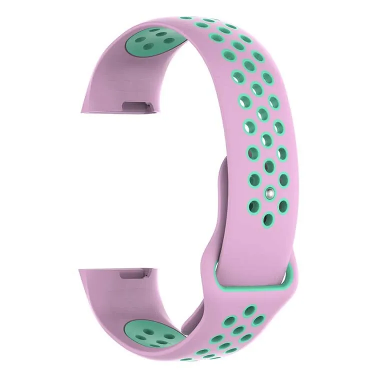 Replacement Silicone Sports Watch Band Compatible with the Fitbit Charge 3 & Charge 4