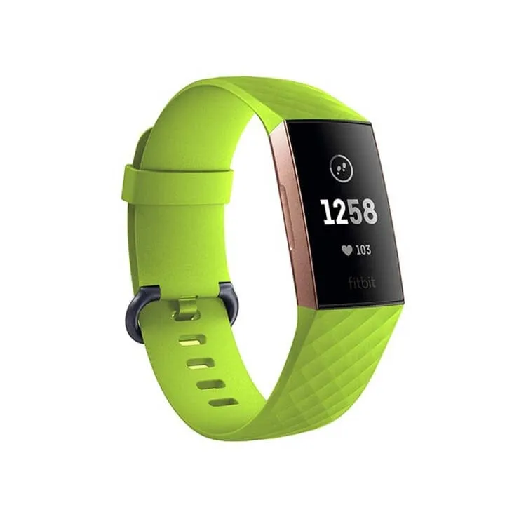 Replacement Silicone Watch Straps Compatible with the Fitbit Charge 3 & Charge 4