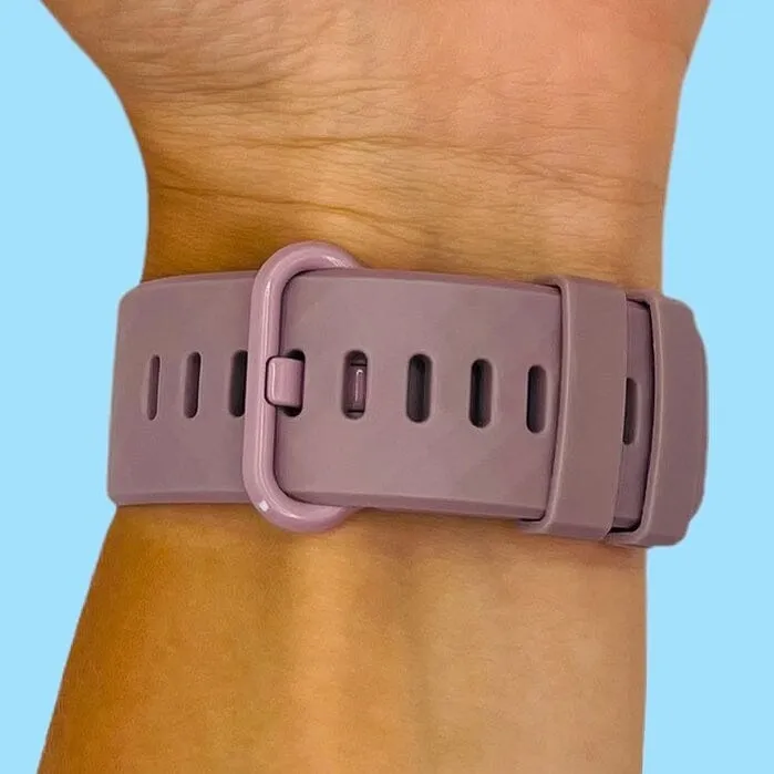 Replacement Silicone Watch Straps Compatible with the Fitbit Charge 3 & Charge 4