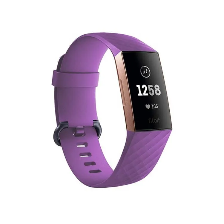 Replacement Silicone Watch Straps Compatible with the Fitbit Charge 3 & Charge 4