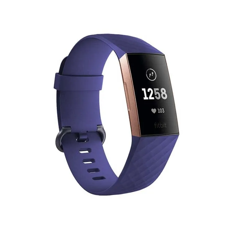 Replacement Silicone Watch Straps Compatible with the Fitbit Charge 3 & Charge 4