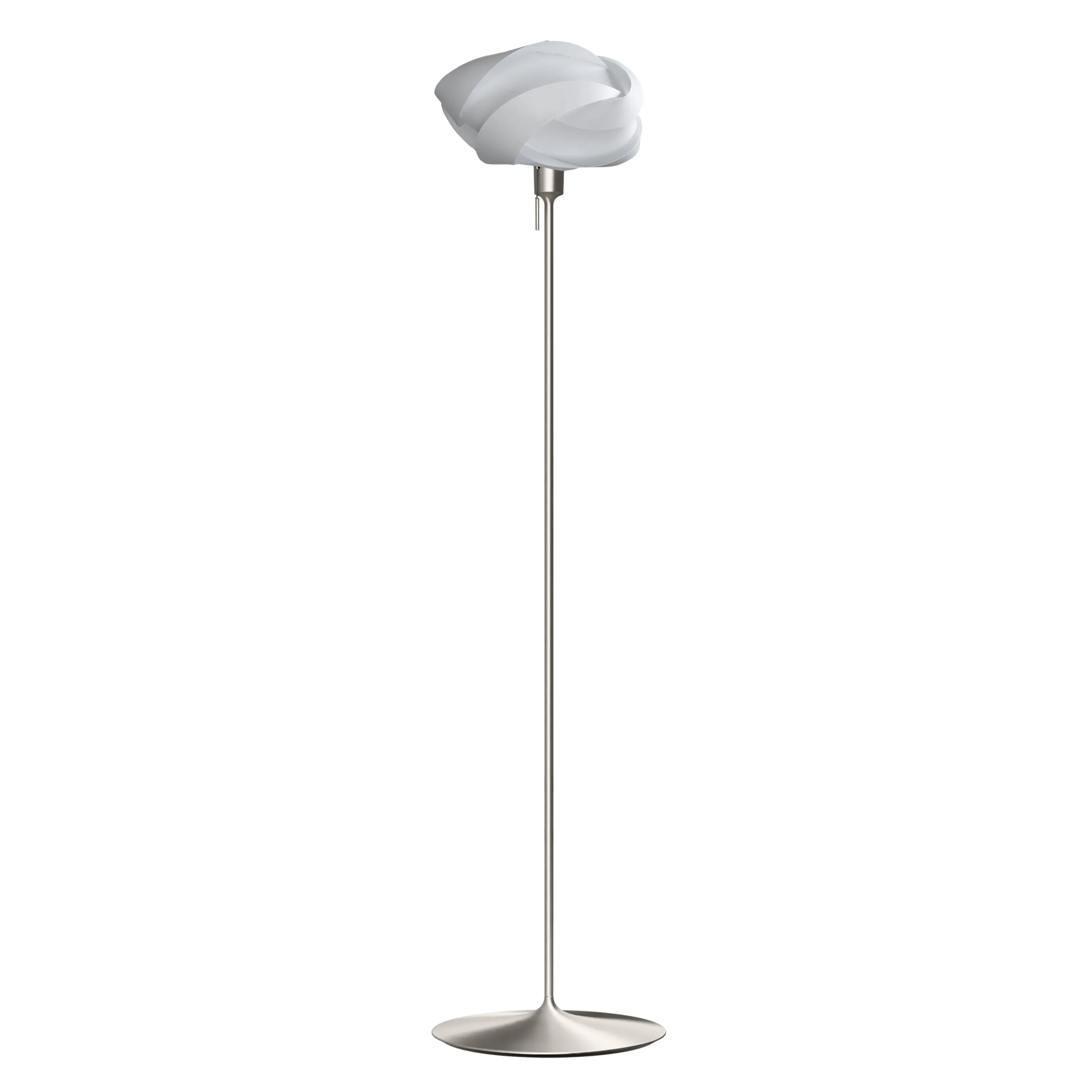 Ribbon Champagne Floor Lamp