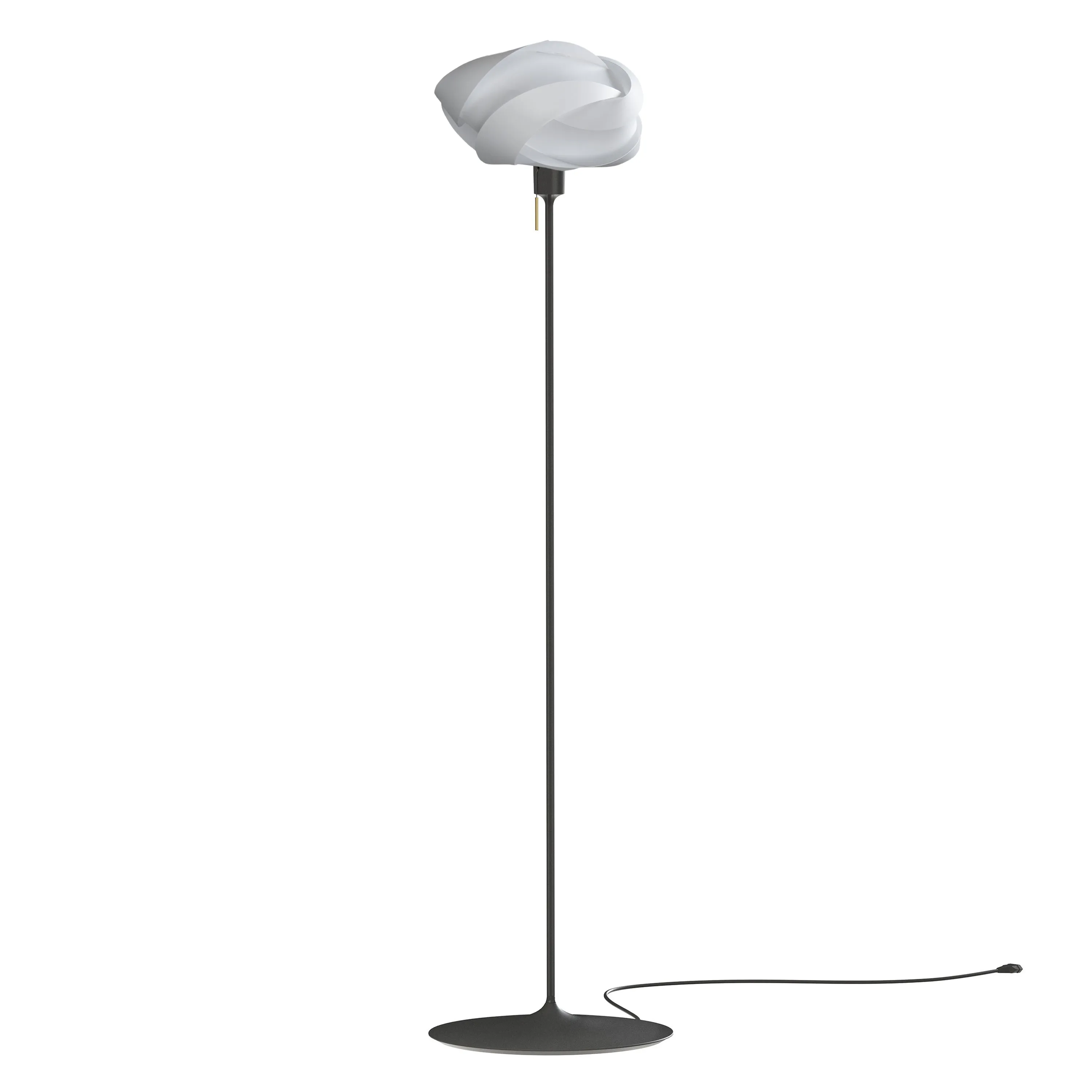 Ribbon Champagne Floor Lamp