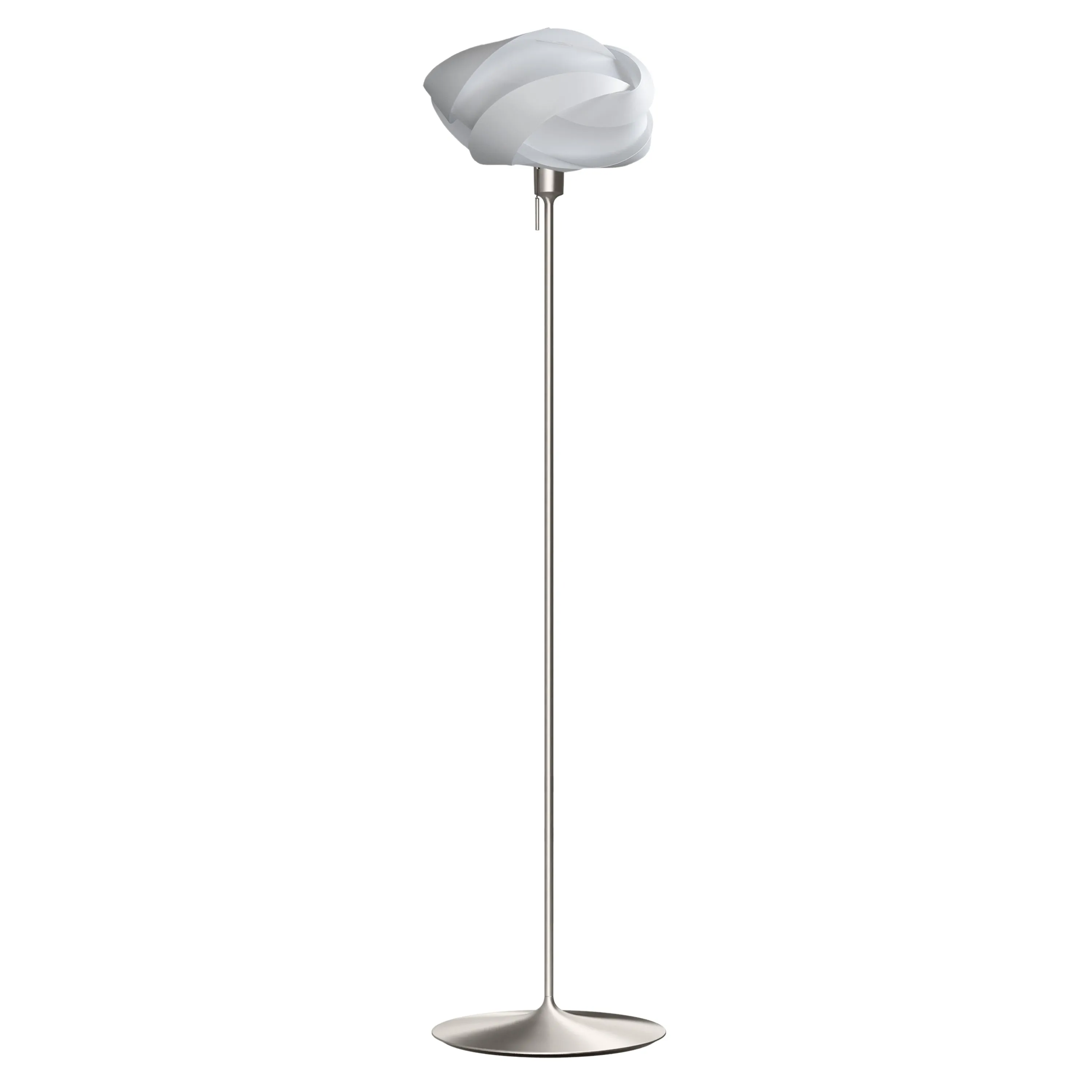 Ribbon Champagne Floor Lamp