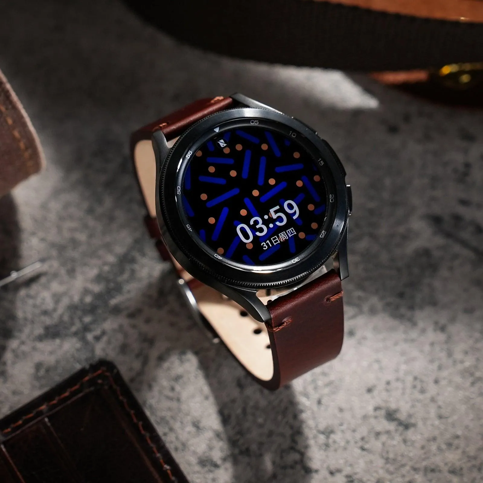 Ritche Vintage Coffee Leather Watch Bands