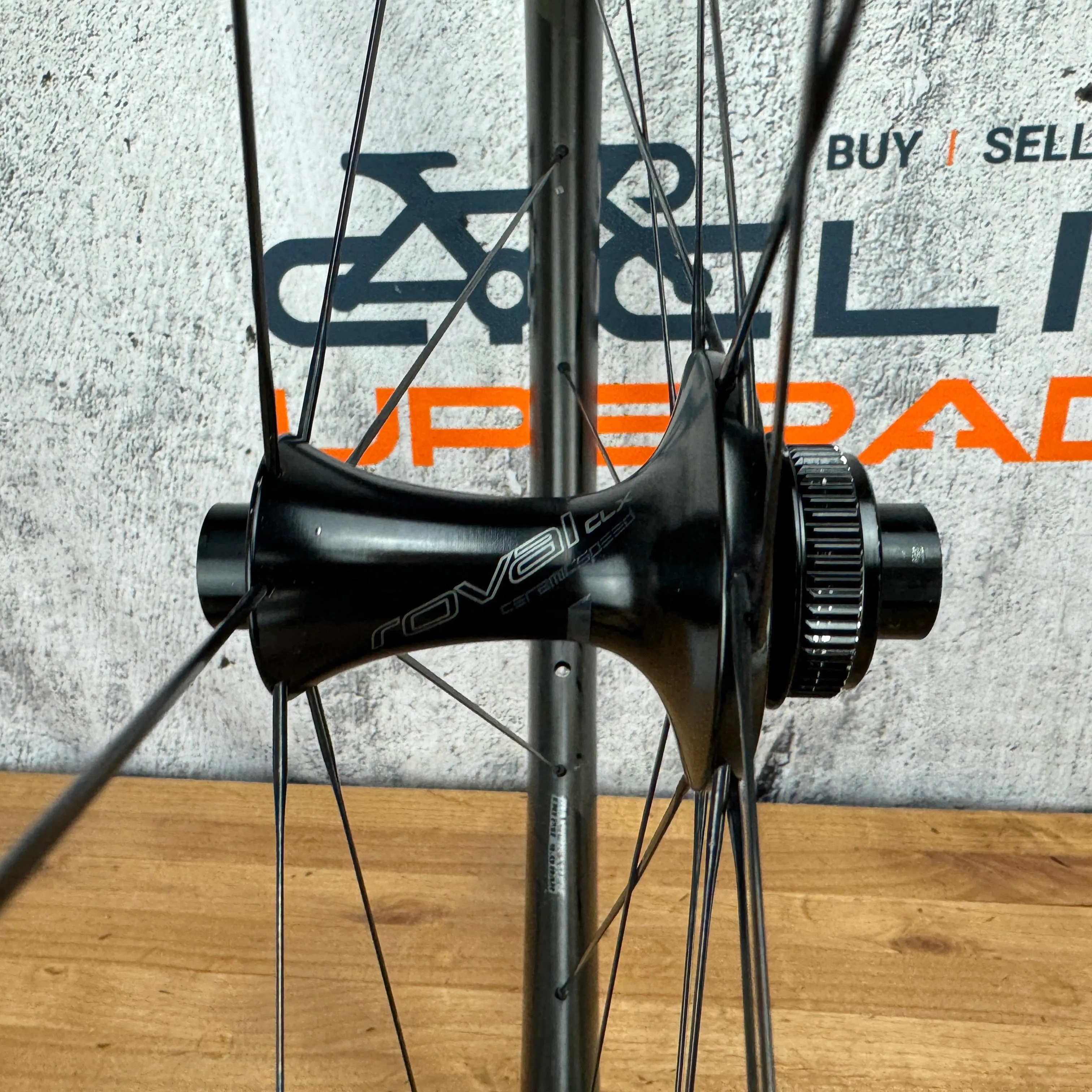 Roval CLX 50 Rapide Carbon Tubeless Disc Brake Wheelset 700c Ceramicspeed 1420g