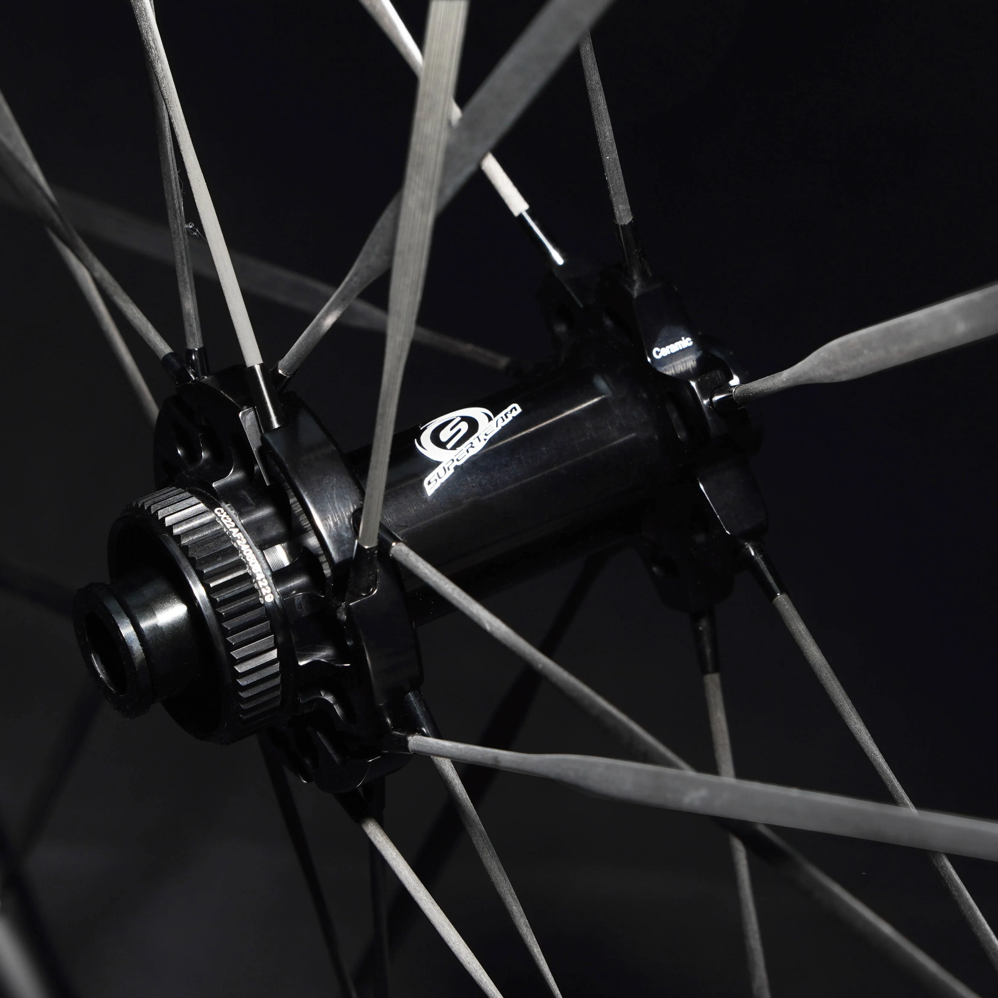 S-ALL Carbon Ultra D28-50 DISC Silver Decals Front Wheel 50 Rear Wheel 58
