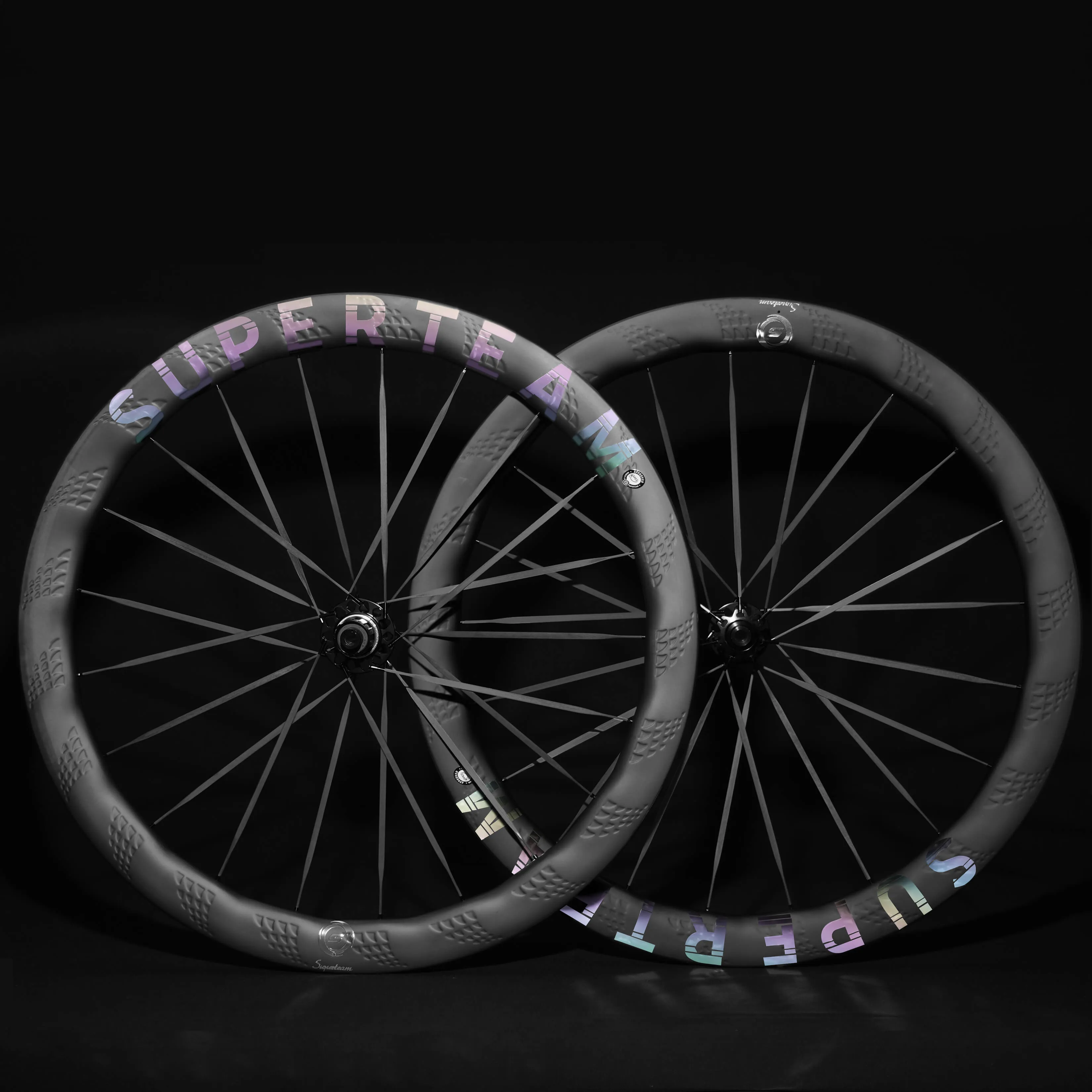 S-ALL Carbon Ultra D28-50 DISC Silver Decals