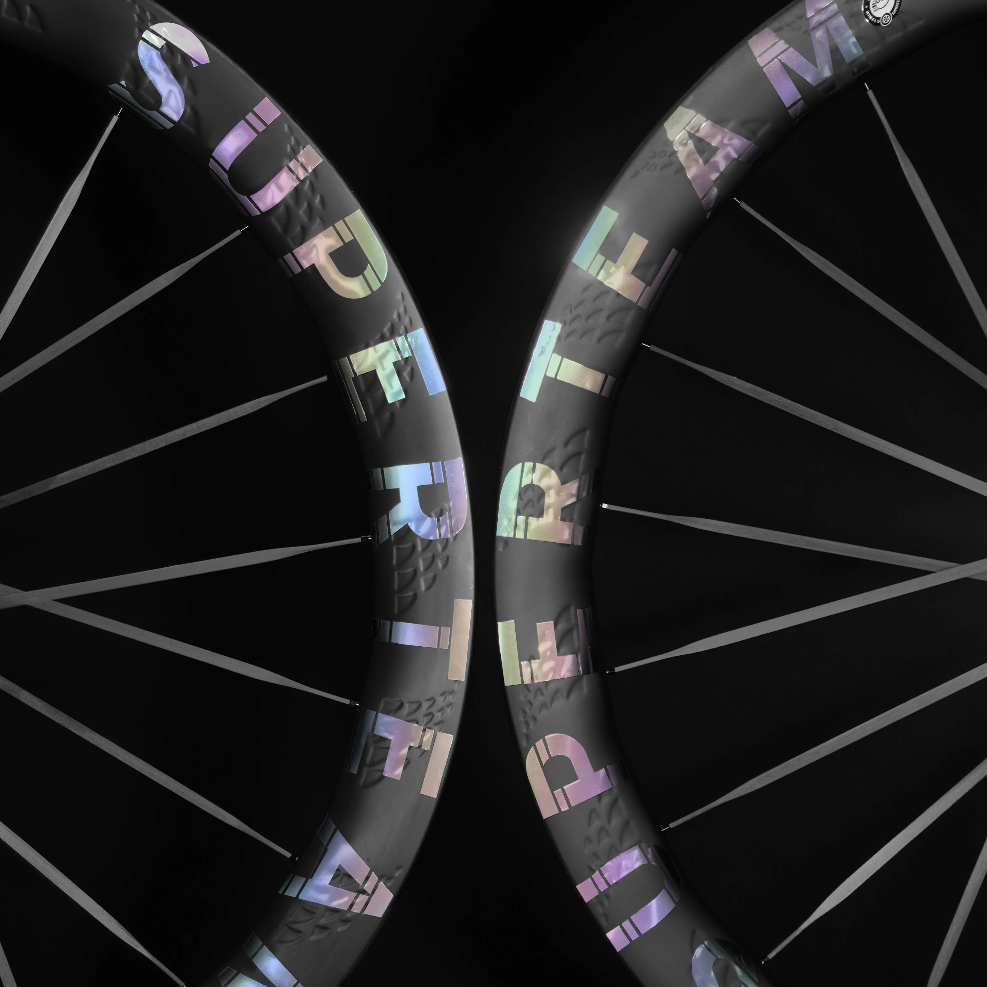 S-ALL Carbon Ultra D28-50 DISC Silver Decals