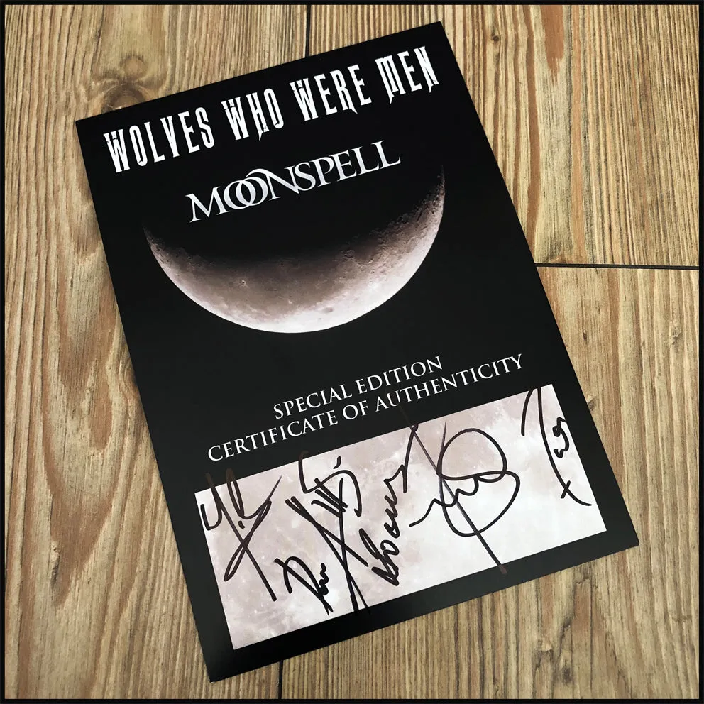 Sale: WOLVES WHO WERE MEN - THE HISTORY OF MOONSPELL paperback