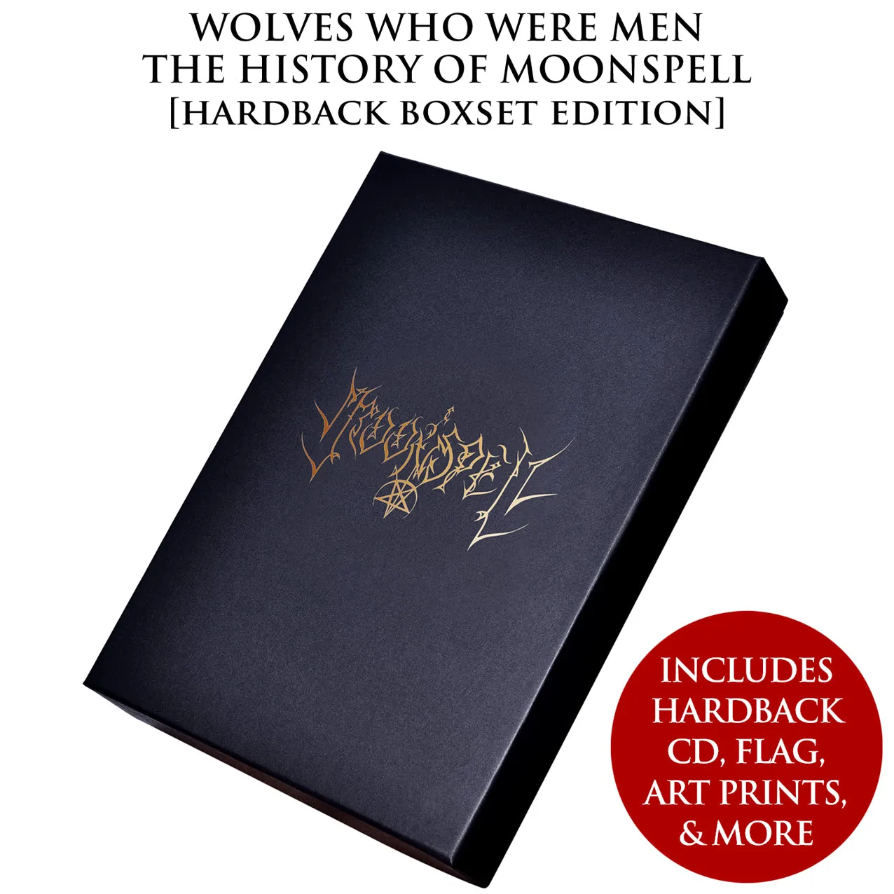 Sale: WOLVES WHO WERE MEN - THE HISTORY OF MOONSPELL paperback