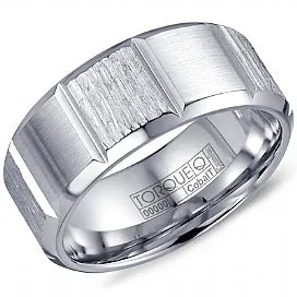 Sandpaper & Bark Textured Cobalt Band