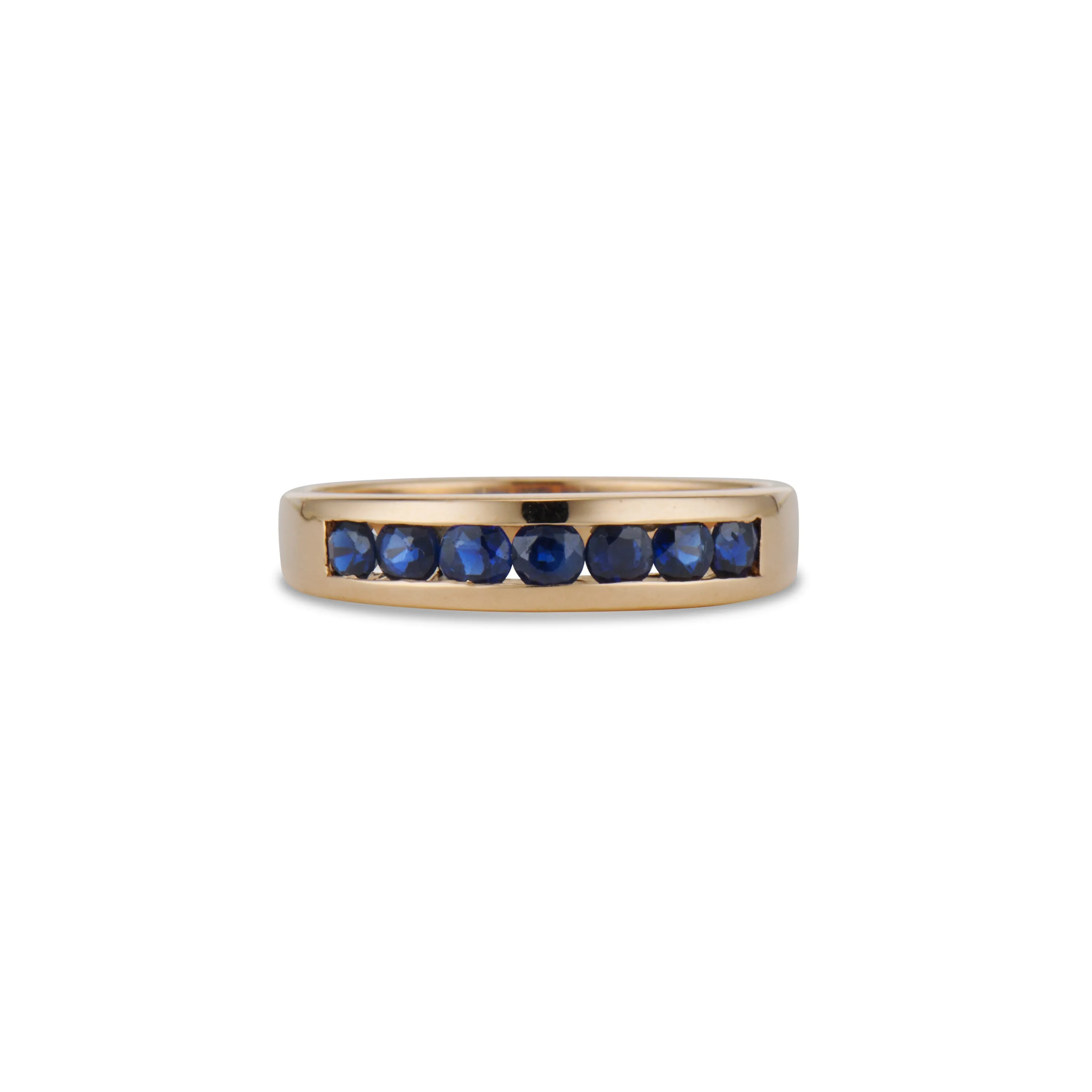 Sapphire Channel Set Band