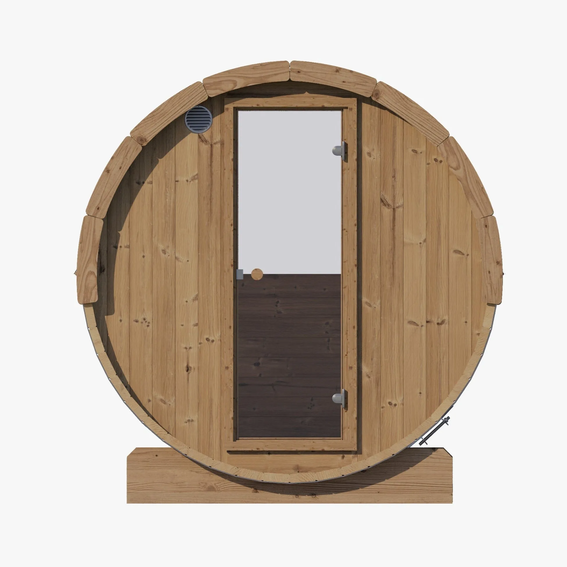 SaunaLife Model E6W 2 Person Barrel Sauna