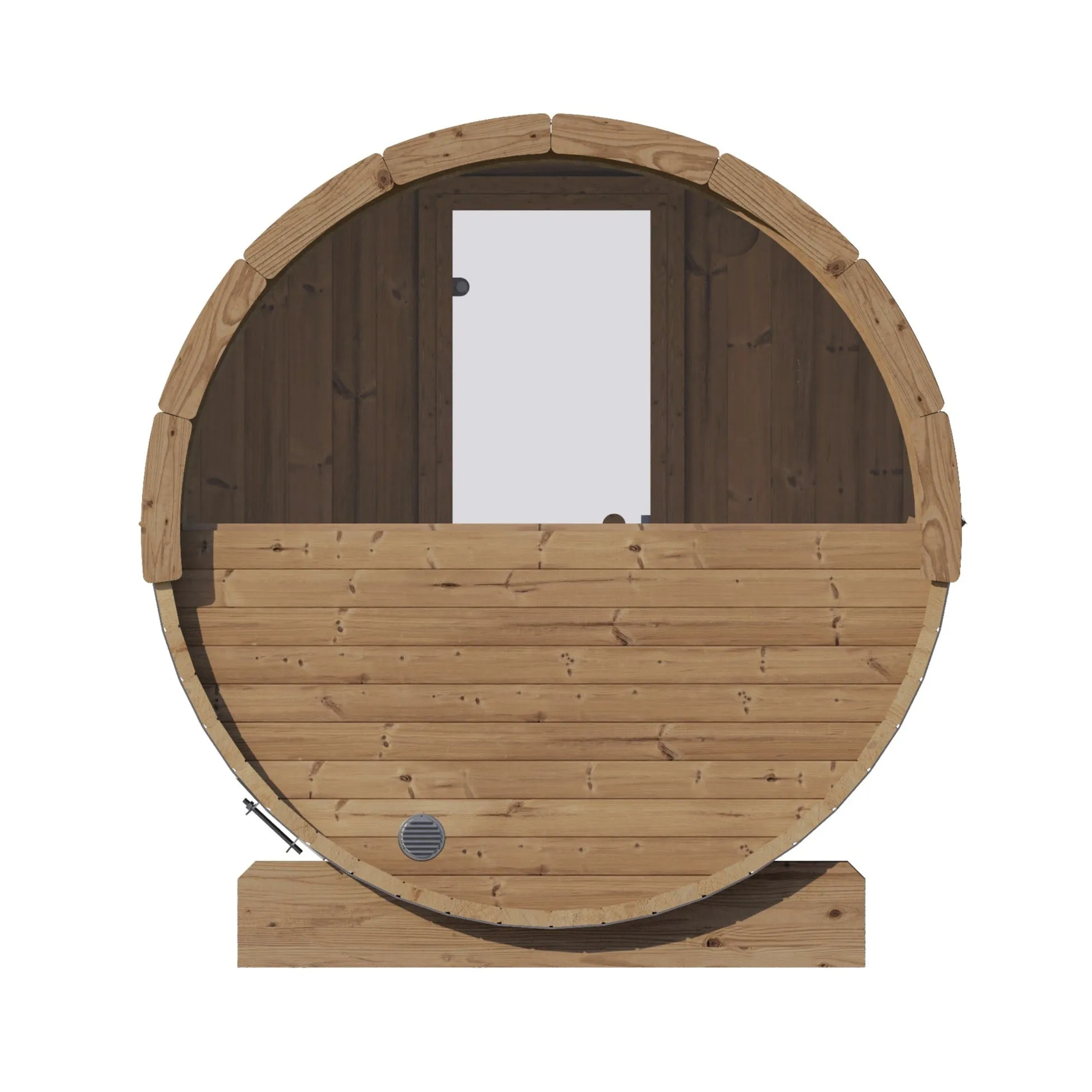 SaunaLife Model E6W 2 Person Barrel Sauna