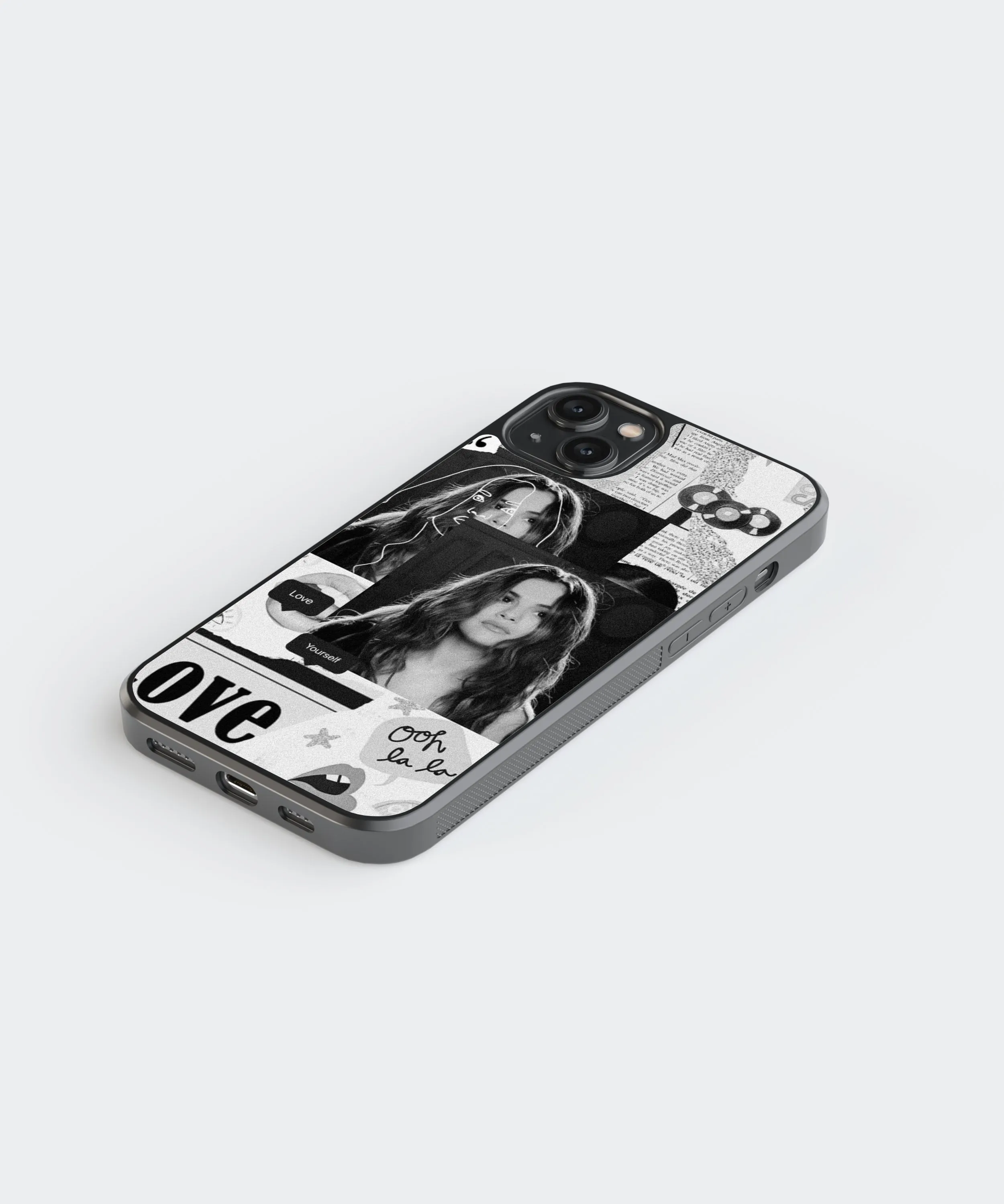 Selena Gomez Spotify Glass Phone Case Cover