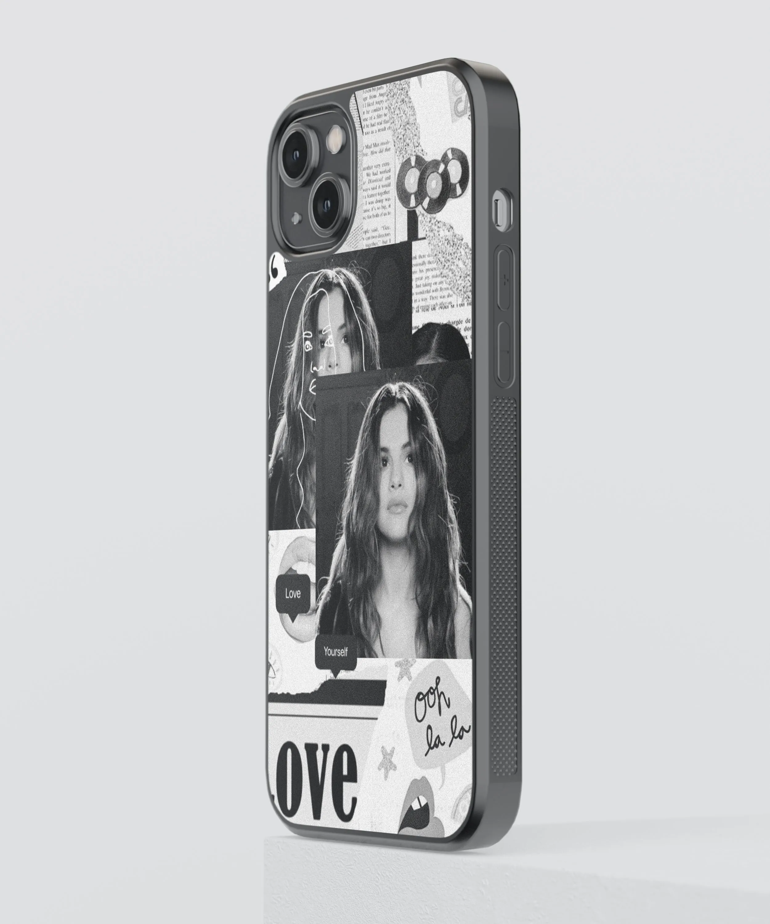 Selena Gomez Spotify Glass Phone Case Cover