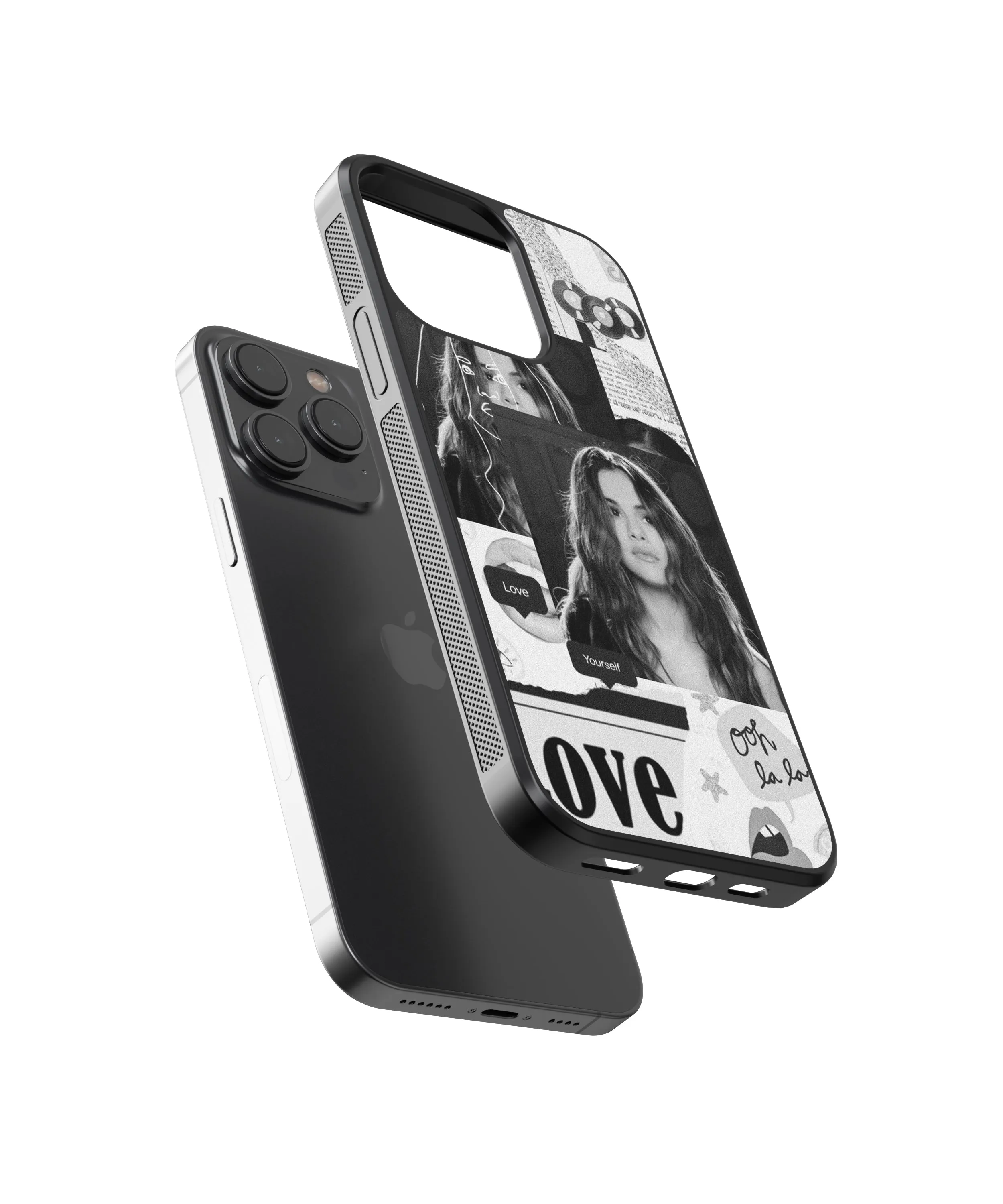 Selena Gomez Spotify Glass Phone Case Cover