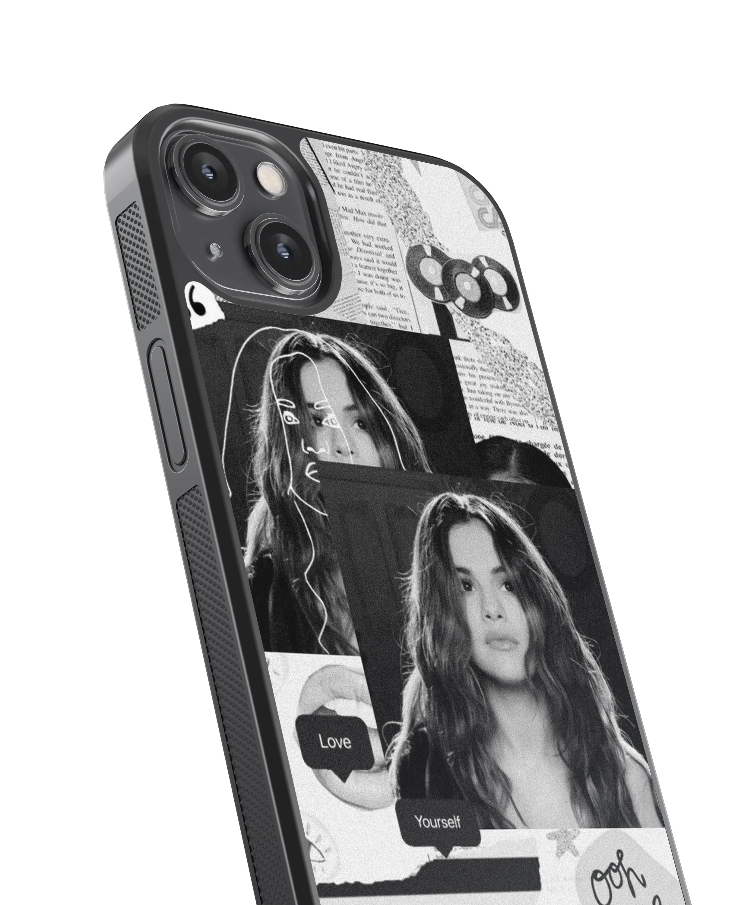 Selena Gomez Spotify Glass Phone Case Cover