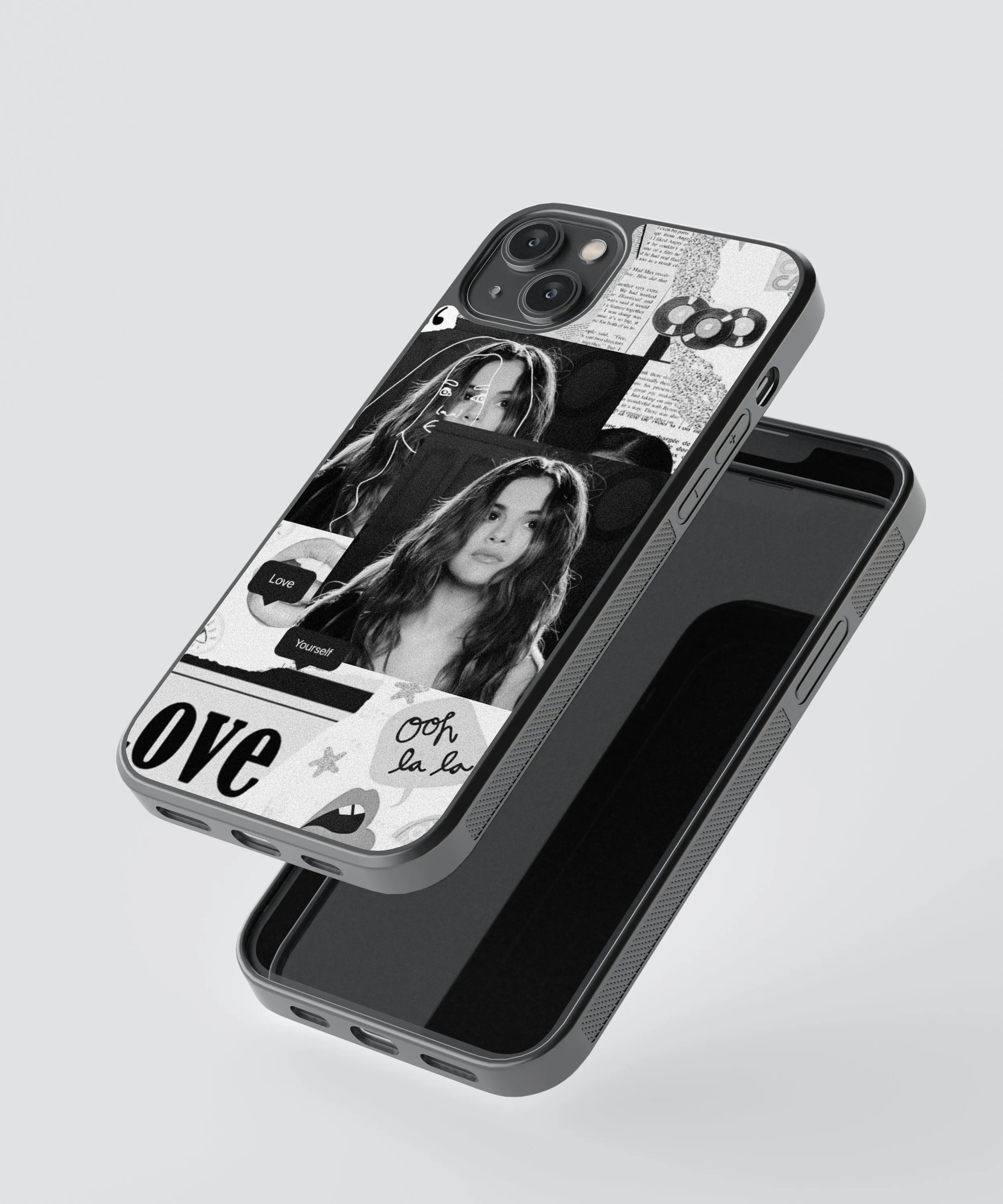 Selena Gomez Spotify Glass Phone Case Cover