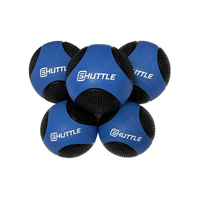 Shuttle Medicine Balls, Blue, Set of 5