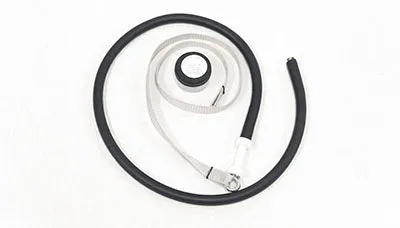 Shuttle Recovery Elasticord, 12.5 lb, Silver Tether, Each