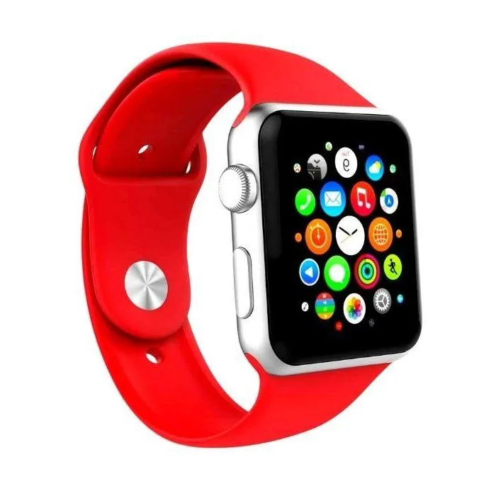 Silicone Sports Band for Apple Watch 41mm - Red